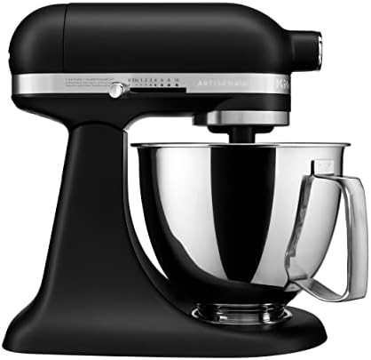 Black matte mini tilt head stand mixer