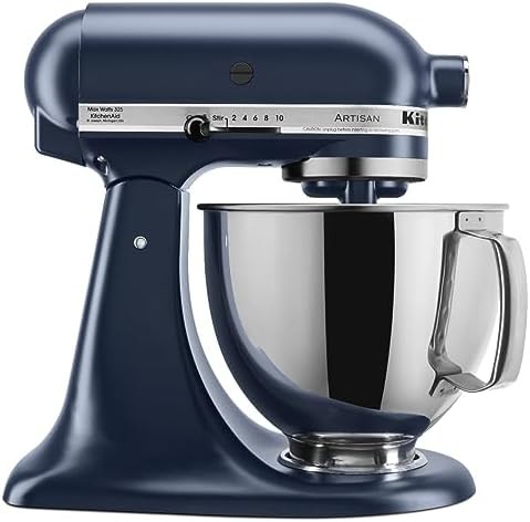 Ink blue artisan tilt head stand mixer