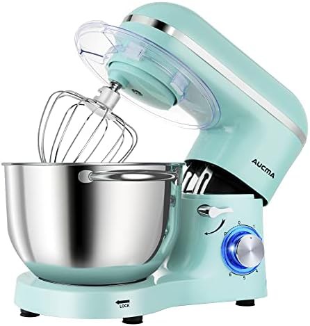 Blue tilt head kitchen mixer 6.5 quart