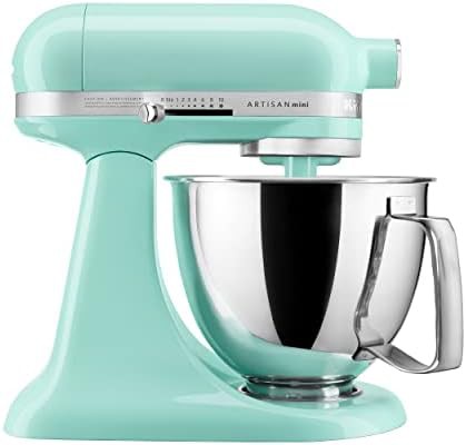 Ice blue mini tilt head stand mixer