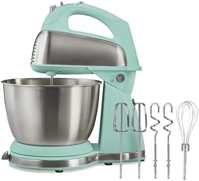 Chrome classic hand and stand mixer