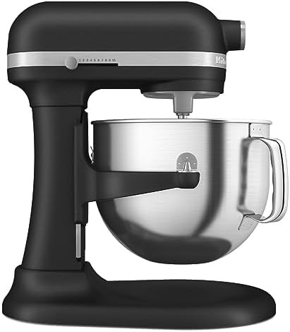 7 quart bowl lift mixer with blue finish