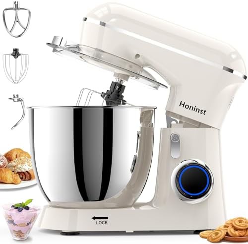 Honinst 6.5QT 10-speed tilt-head stand mixer