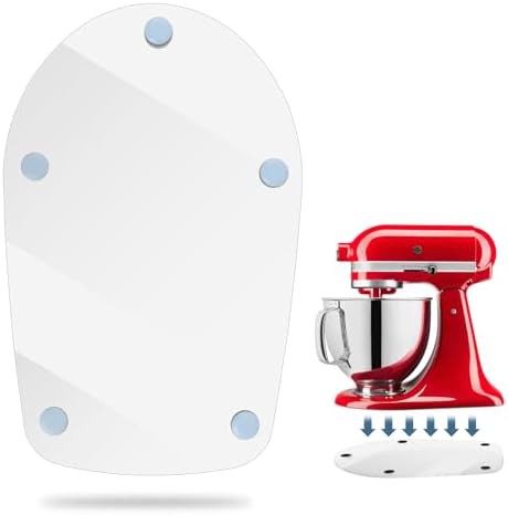 Jayobgo clear sliding tray for tilt head mixers