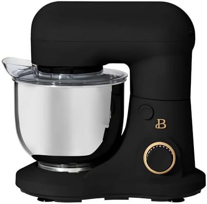 Black sesame compact tilt head mixer