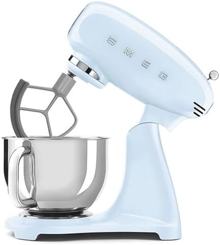 Forte five quart mixer in pastel blue